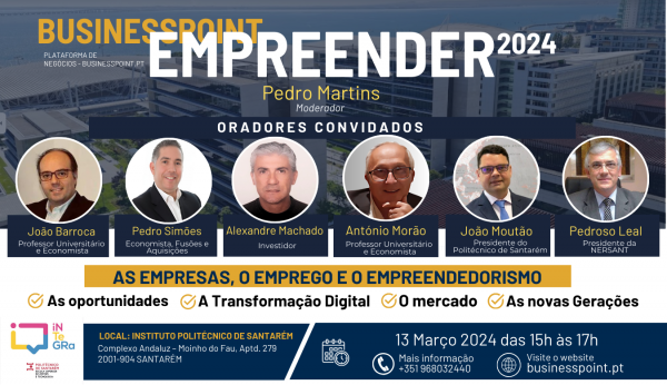 EMPREENDER 2024 - As Empresas, o Emprego e o Empreendedorismo